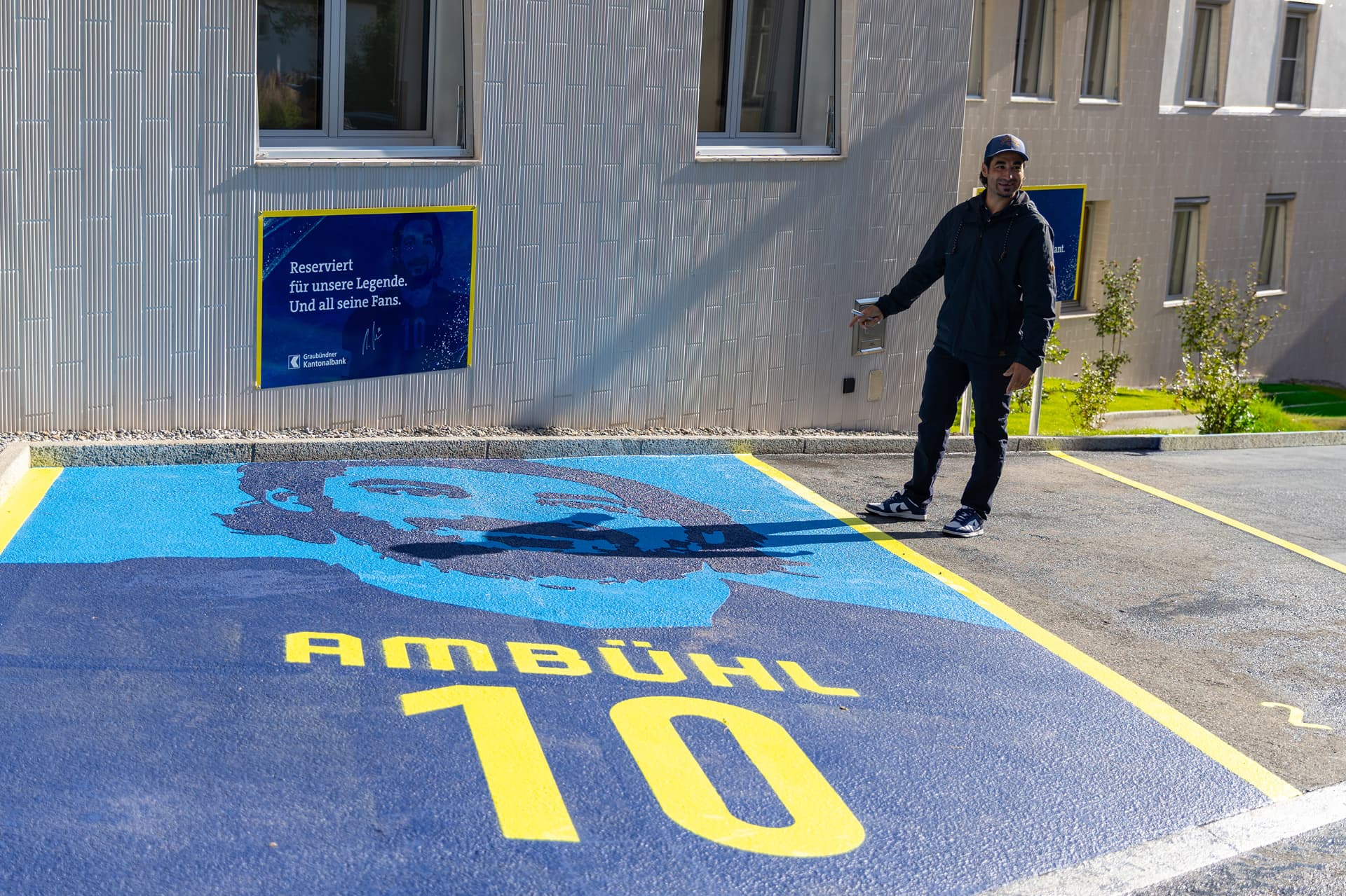 Legendenparkplatz für Andres Ambühl 4