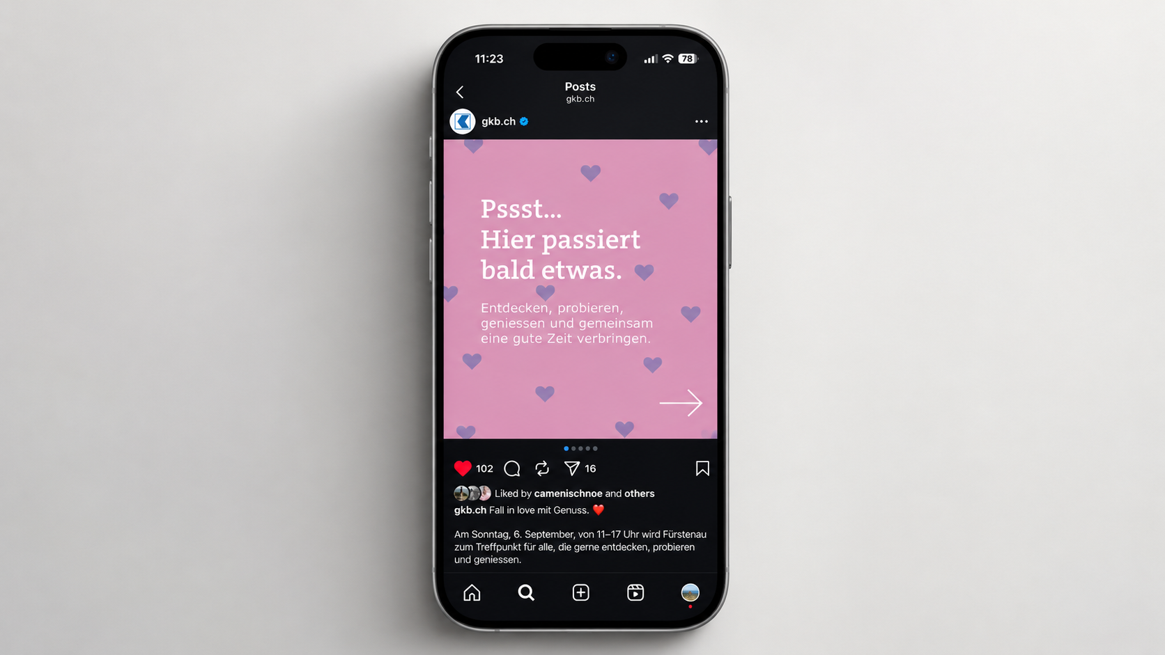 Social Media Content
